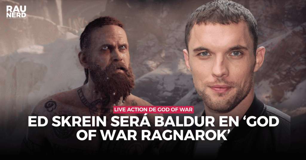 Ed Skrein será Baldur en el Live Action de God Of War